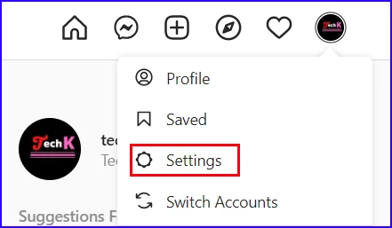 How to change Instagram Username on a Computer or Browser- Settings