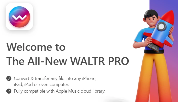 How to transfer any media file to iPhone or iPad using WALTR App