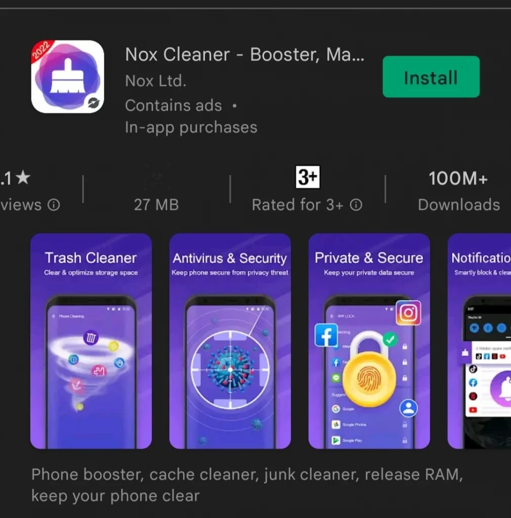 Best Android Phone Cleaner - Nox Cleaner-Booster