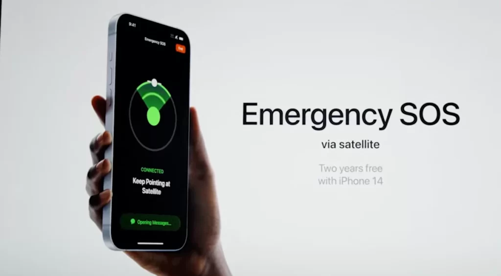 iphone 14 series - Emergency SOS via Satellite, Crash Detection